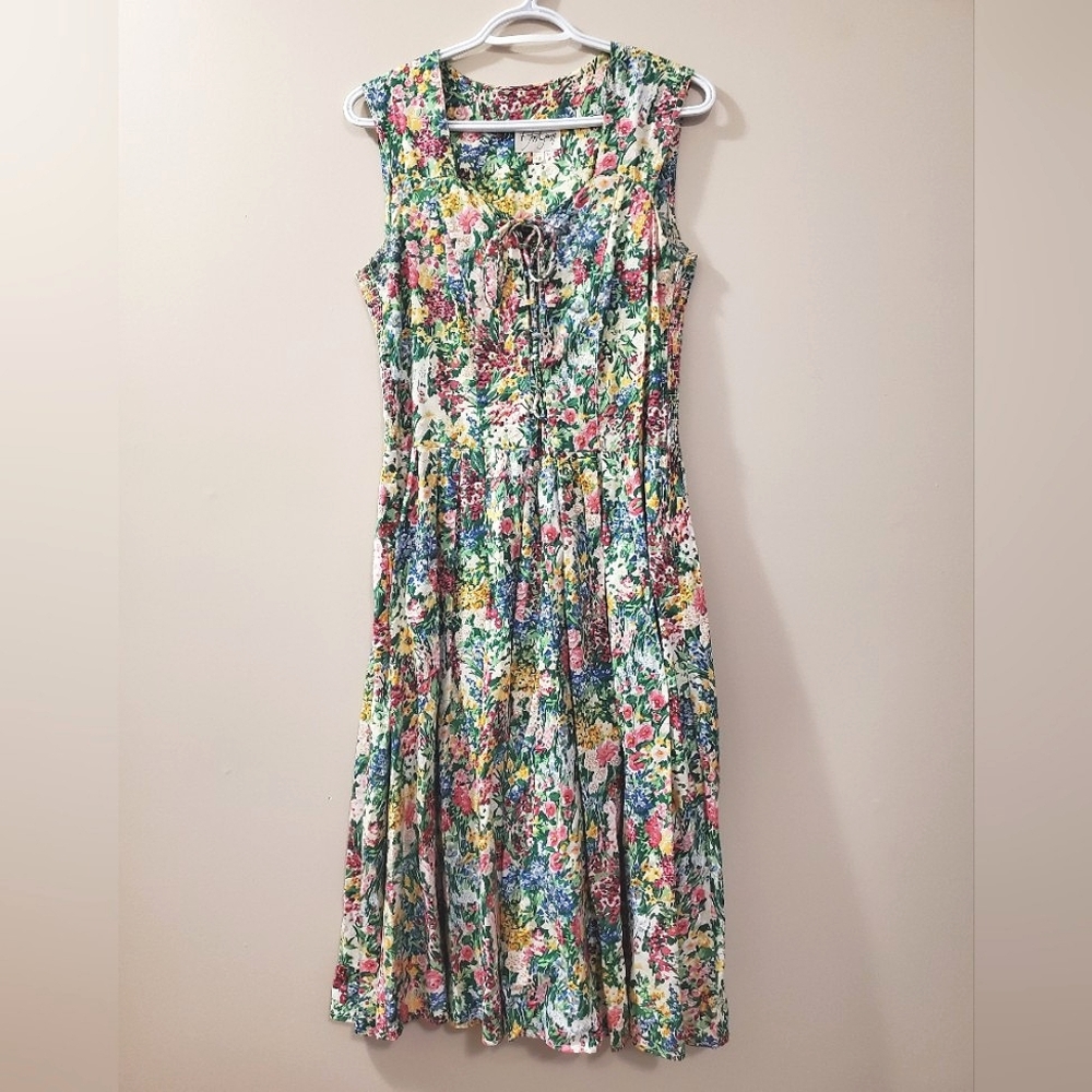 Floral Sleeveless Dress